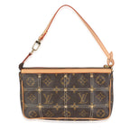 Louis Vuitton Monogram Canvas Quilted Riveting Pochette Accessories