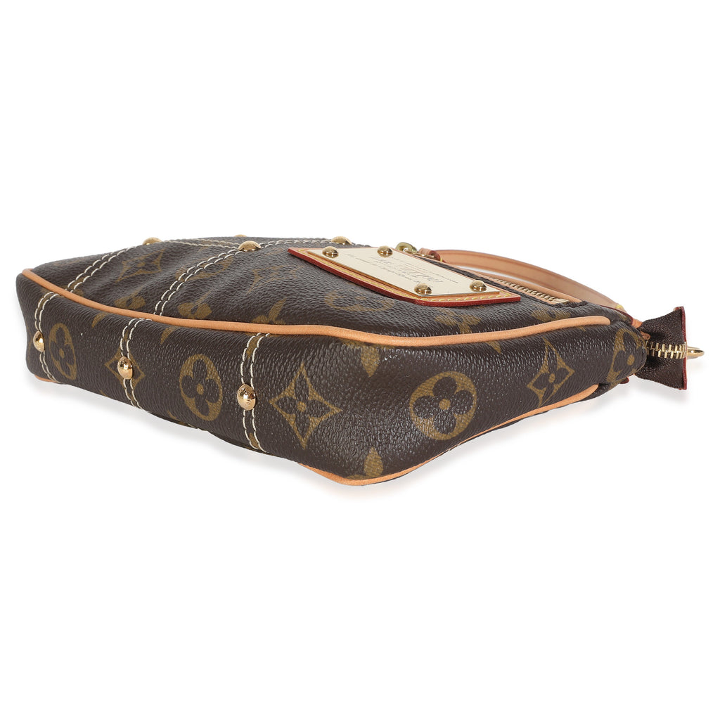 Louis Vuitton Monogram Canvas Quilted Riveting Pochette Accessories
