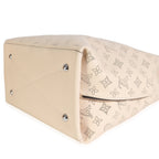 Louis Vuitton Creme Monogram Mahina Carmel Hobo