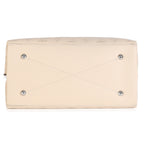 Louis Vuitton Creme Monogram Mahina Carmel Hobo