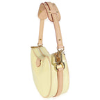 Louis Vuitton Light Yellow Monogram Vernis Croissant NM