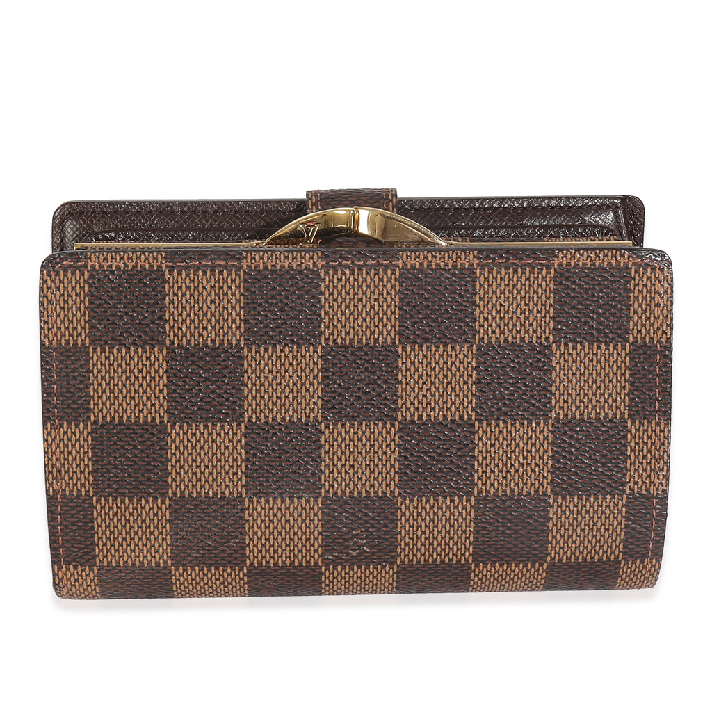 Louis Vuitton Damier Ebene Canvas French Purse