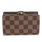Louis Vuitton Damier Ebene Canvas French Purse