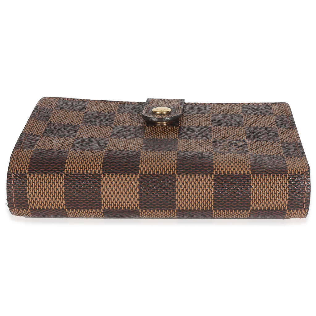 Louis Vuitton Damier Ebene Canvas French Purse