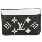 Louis Vuitton Black White Pink Empreinte Spring In The City Card Holder