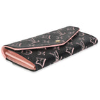 Louis Vuitton Black Monogram Canvas Fall For You Canvas Sarah Wallet