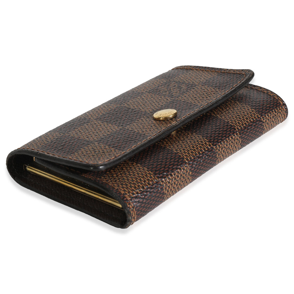 Louis Vuitton Damier Ebene Canvas Multicles 6 Key Holder