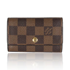 Louis Vuitton Damier Ebene Canvas Multicles 6 Key Holder