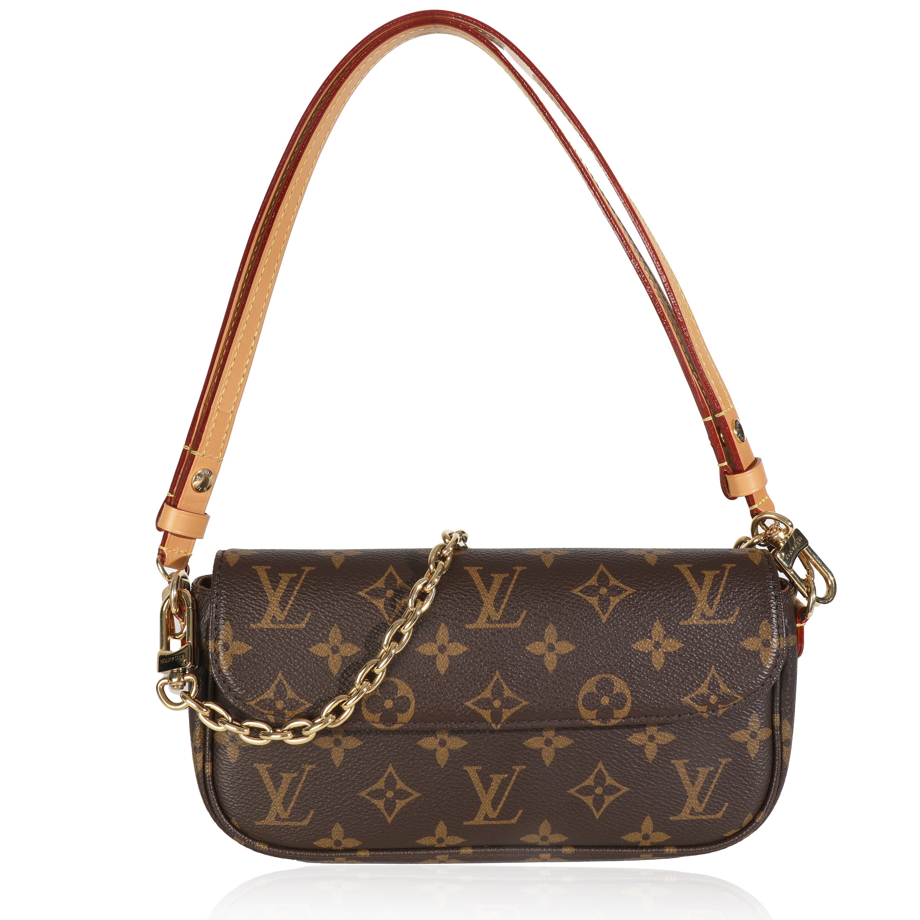 Louis Vuitton Monogram Canvas Ivy Wallet On Chain