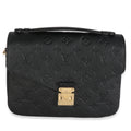 Louis Vuitton Black Monogram Empreinte Pochette Metis