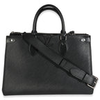 Louis Vuitton Black Epi Grenelle Tote MM