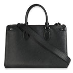 Louis Vuitton Black Epi Grenelle Tote MM