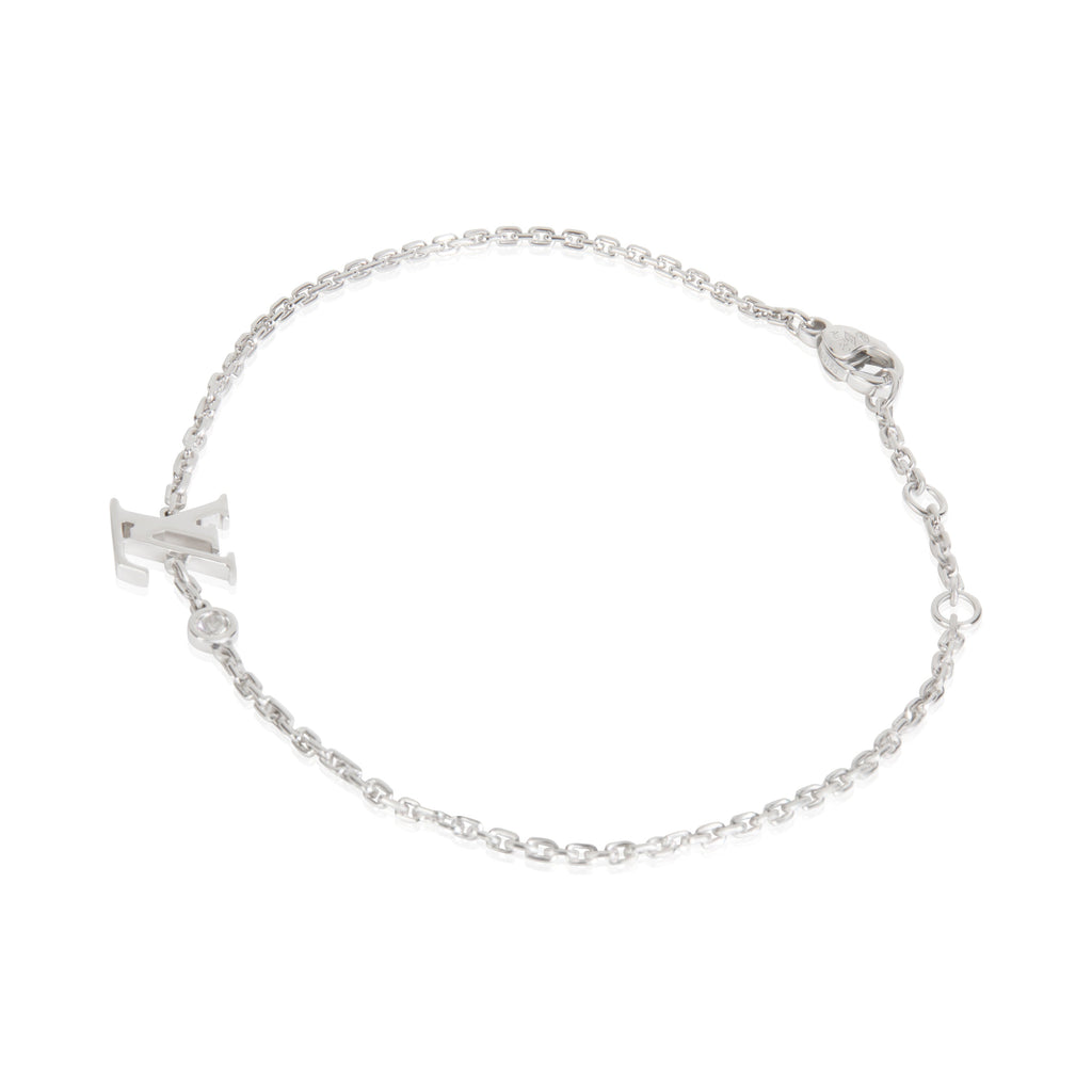 Louis Vuitton White Gold Diamond Idylle Blossom Bracelet