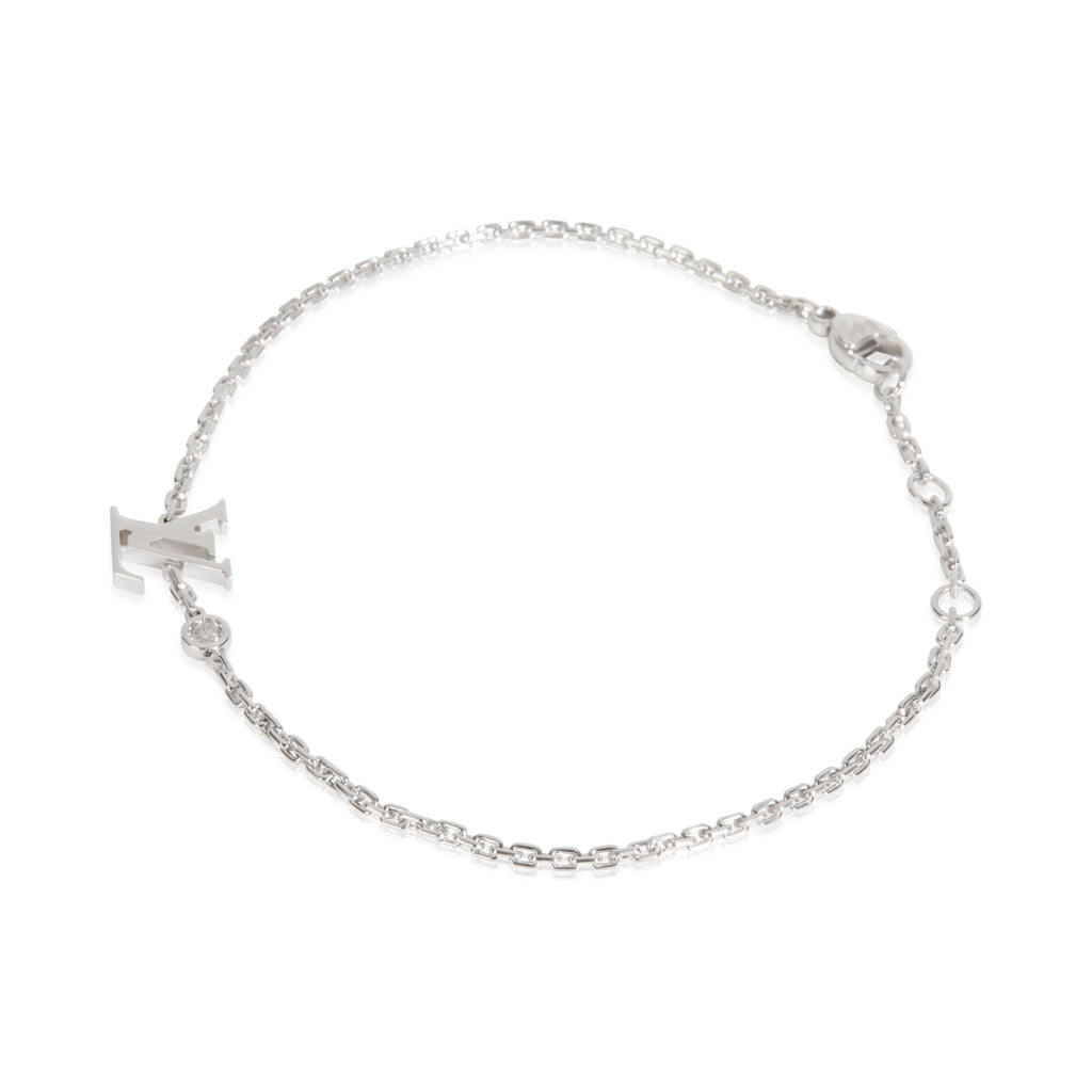 Louis Vuitton White Gold Diamond Idylle Blossom Bracelet