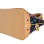 Louis Vuitton Black Monogram Multicolor Canvas Alma PM