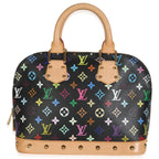 Louis Vuitton Black Monogram Multicolor Canvas Alma PM