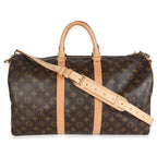 Louis Vuitton Monogram Canvas Keepall Bandouliere 45