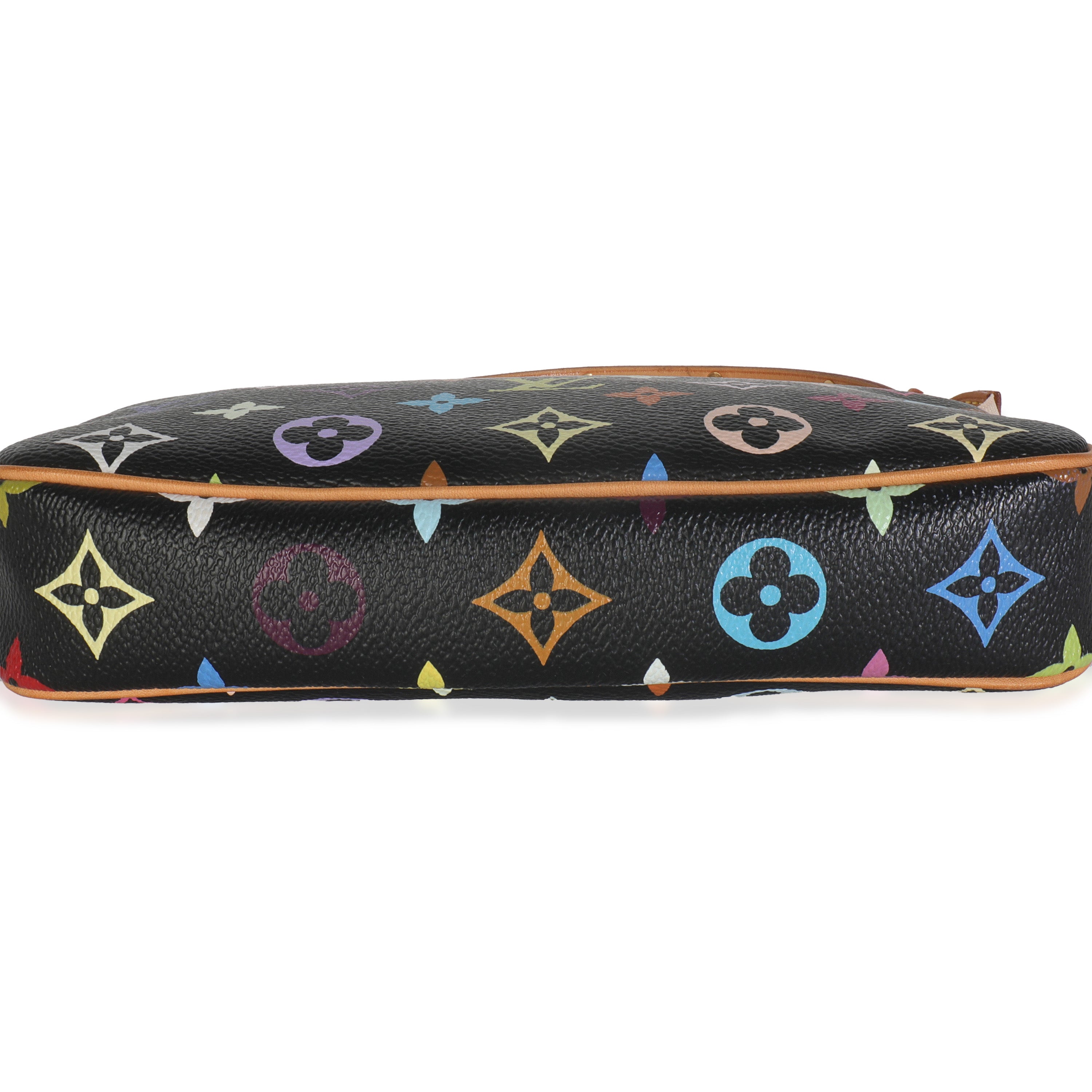 Louis Vuitton Black Monogram Multicolor Canvas Pochette Accessoires