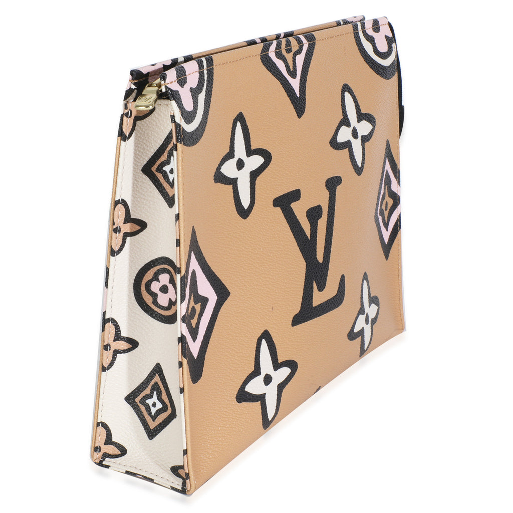 Louis Vuitton Arizona Monogram Giant Canvas Wild At Heart Toiletry Pouch 26