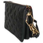 Louis Vuitton Black Puffy Monogram Lambskin Coussin BB