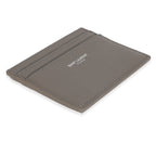 Saint Laurent Light Grey Grain De Poudre Credit Card Case