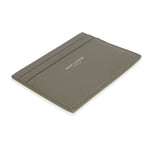 Saint Laurent Olive Green Grain De Poudre Credit Card Case