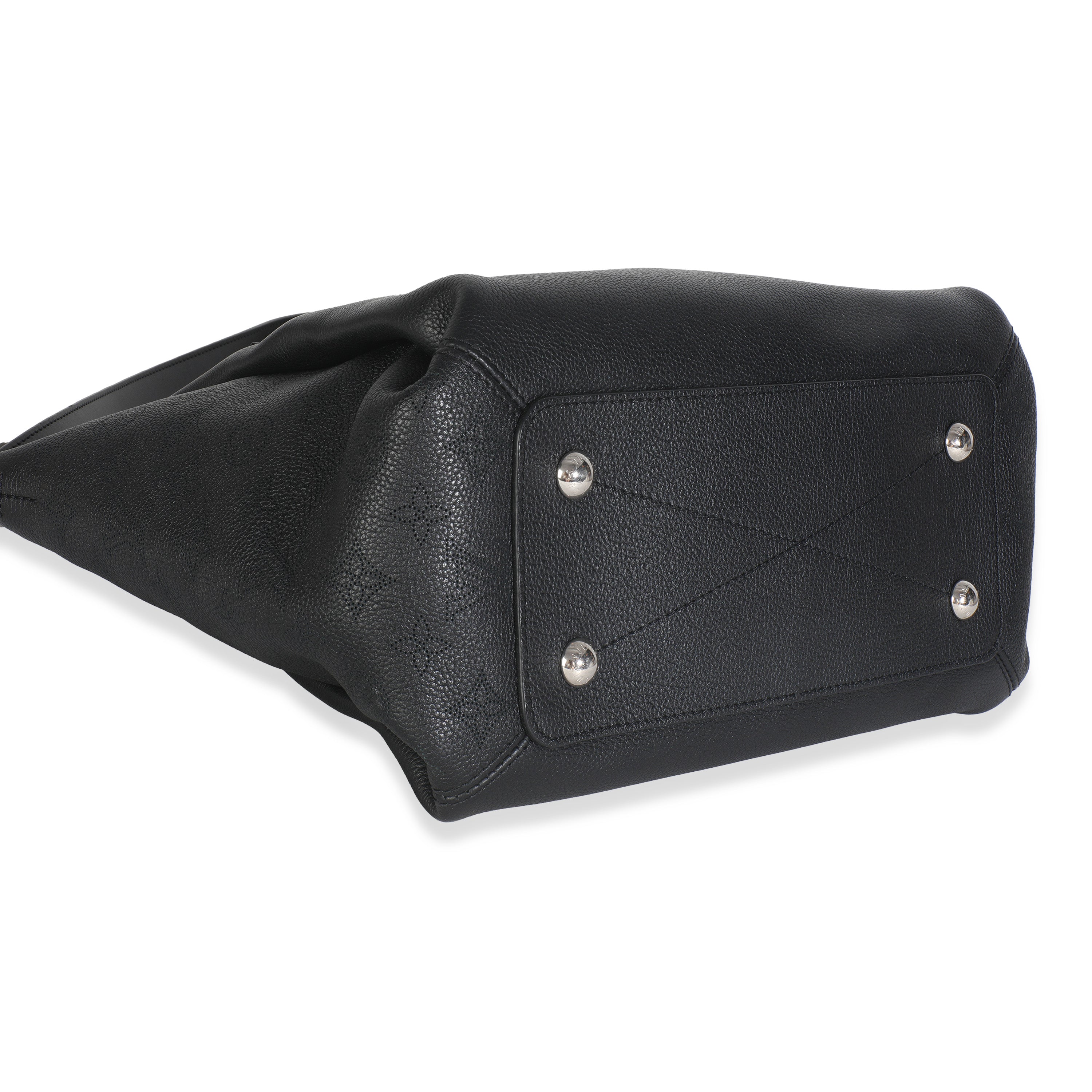 Louis Vuitton Black Monogram Mahina Haumea Bag