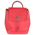 Louis Vuitton Rubis Calfskin Leather Lockme Backpack
