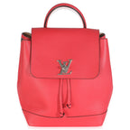 Louis Vuitton Rubis Calfskin Leather Lockme Backpack