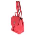 Louis Vuitton Rubis Calfskin Leather Lockme Backpack