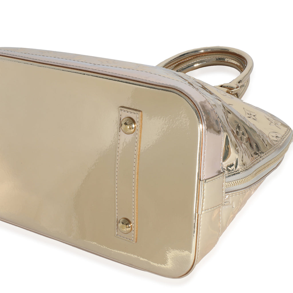 Louis Vuitton Gold Monogram Miroir Alma GM