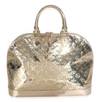 Louis Vuitton Gold Monogram Miroir Alma GM