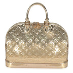 Louis Vuitton Gold Monogram Miroir Alma GM