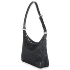 Louis Vuitton Black Metallic Monogram Satin Mini Boulogne