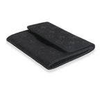 Louis Vuitton Black Metallic Monogram Satin Porte Monnaie