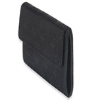 Louis Vuitton Black Metallic Monogram Satin Porte Monnaie