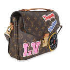 Louis Vuitton Monogram Canvas Patches Pochette Metis