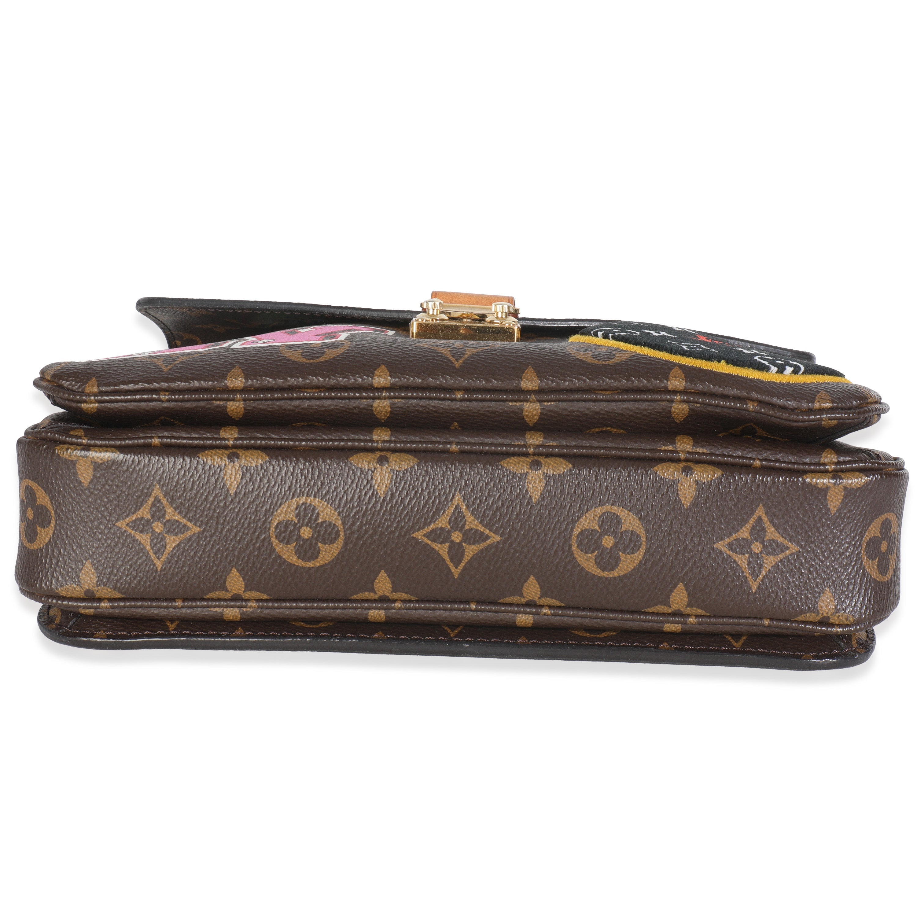 Louis Vuitton Monogram Canvas Patches Pochette Metis