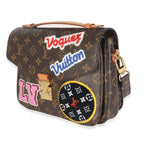 Louis Vuitton Monogram Canvas Patches Pochette Metis
