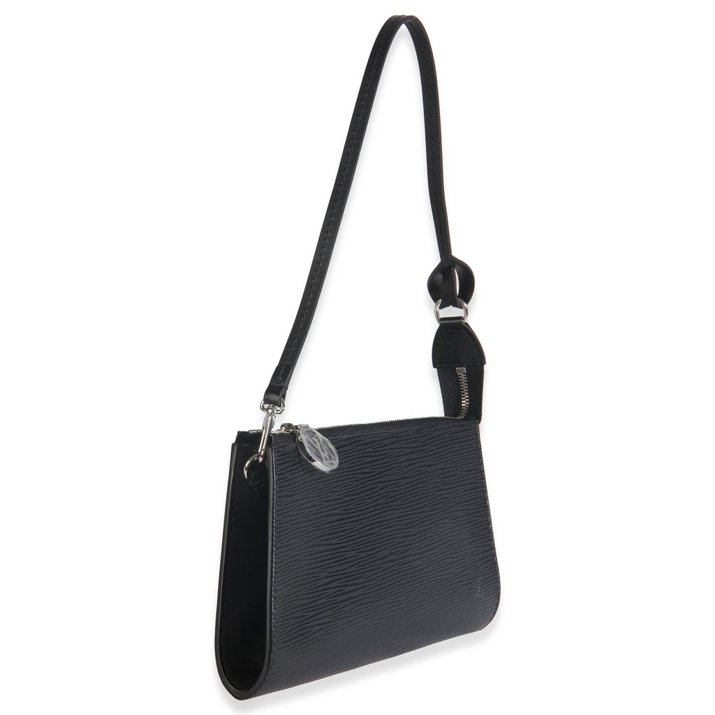 Louis Vuitton Black Epi Pochette Accessoires NM