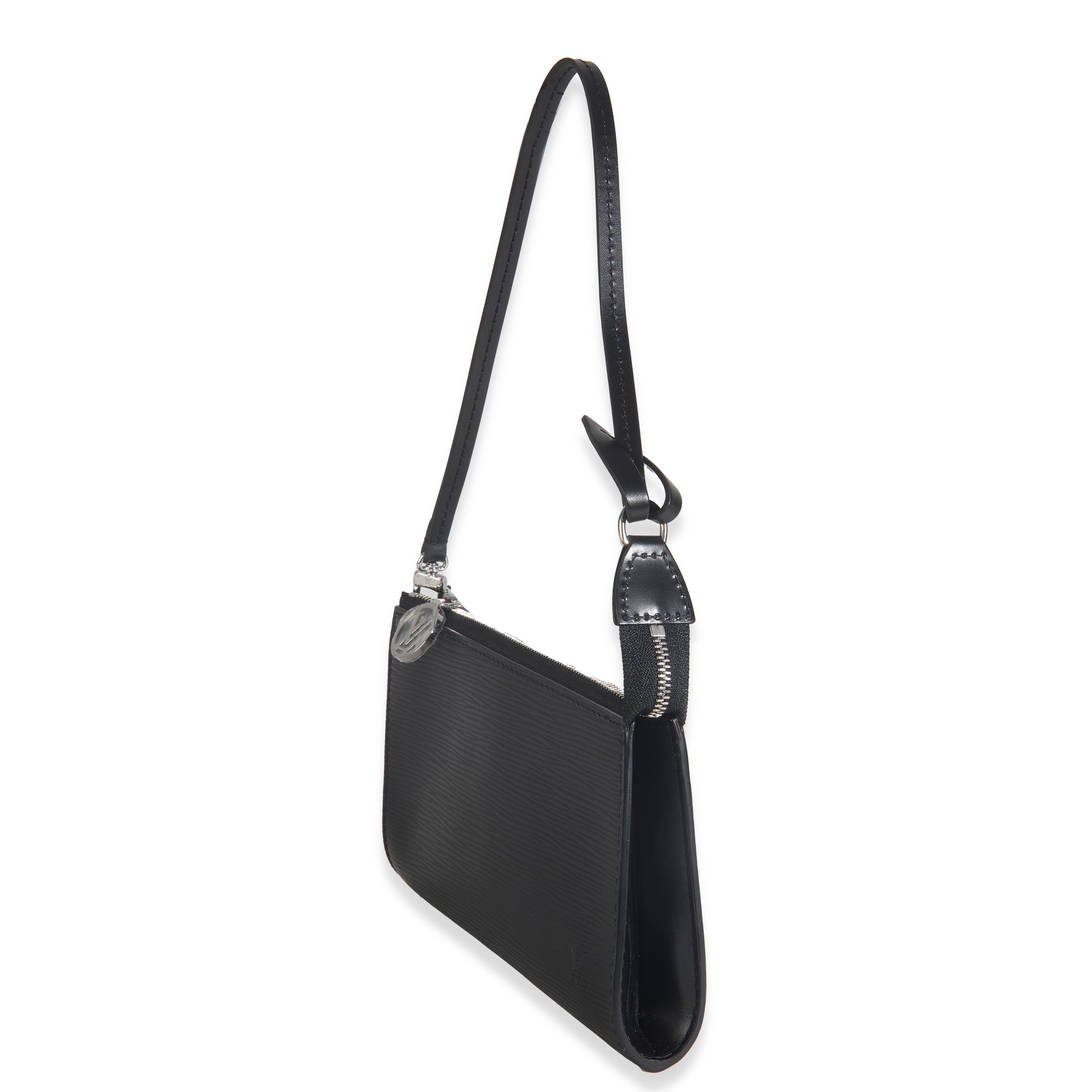 Louis Vuitton Black Epi Pochette Accessoires NM