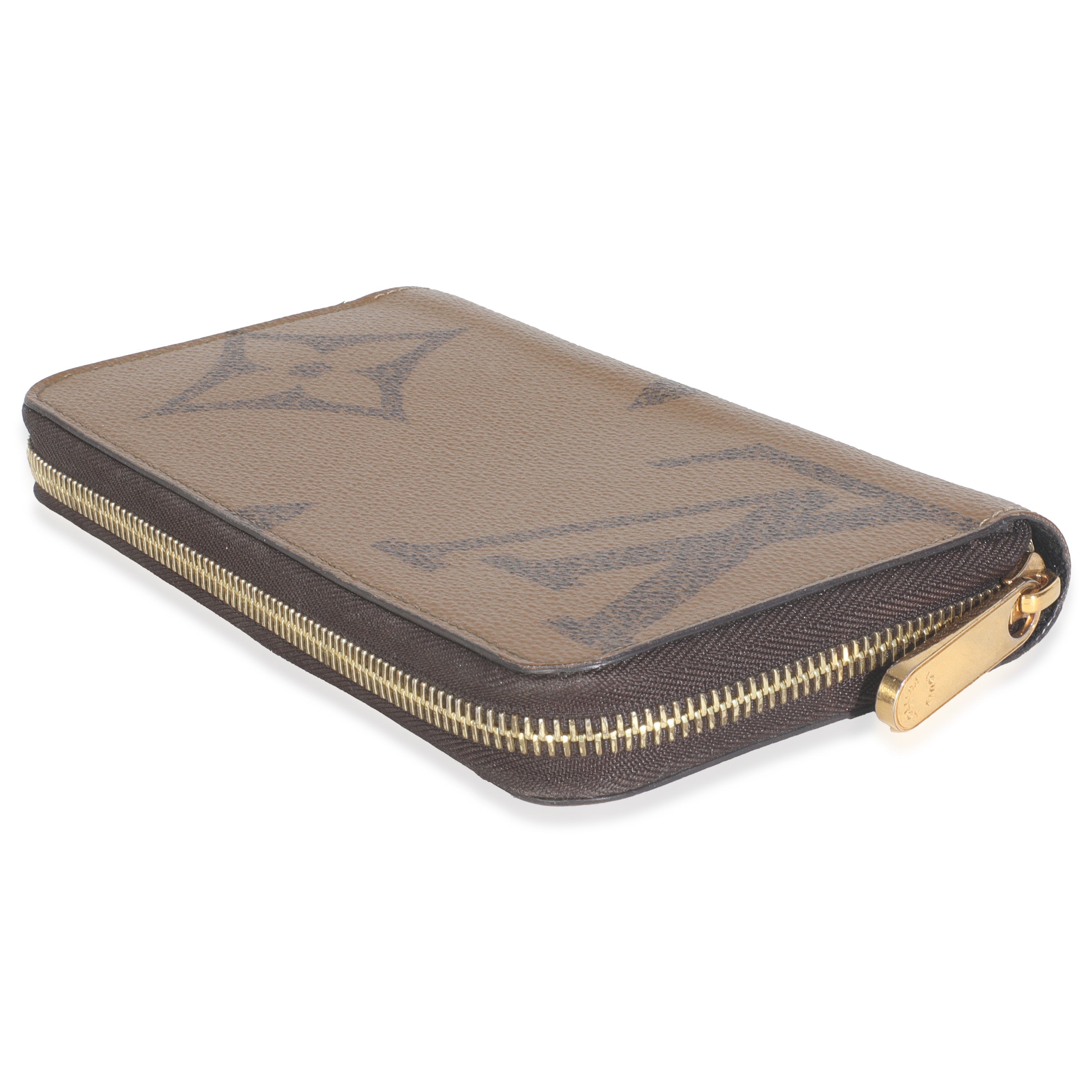 Louis Vuitton Giant Monogram Reverse Canvas Zippy Wallet