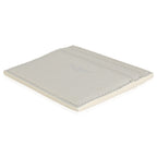 Saint Laurent White Grain De Poudre Credit Card Case