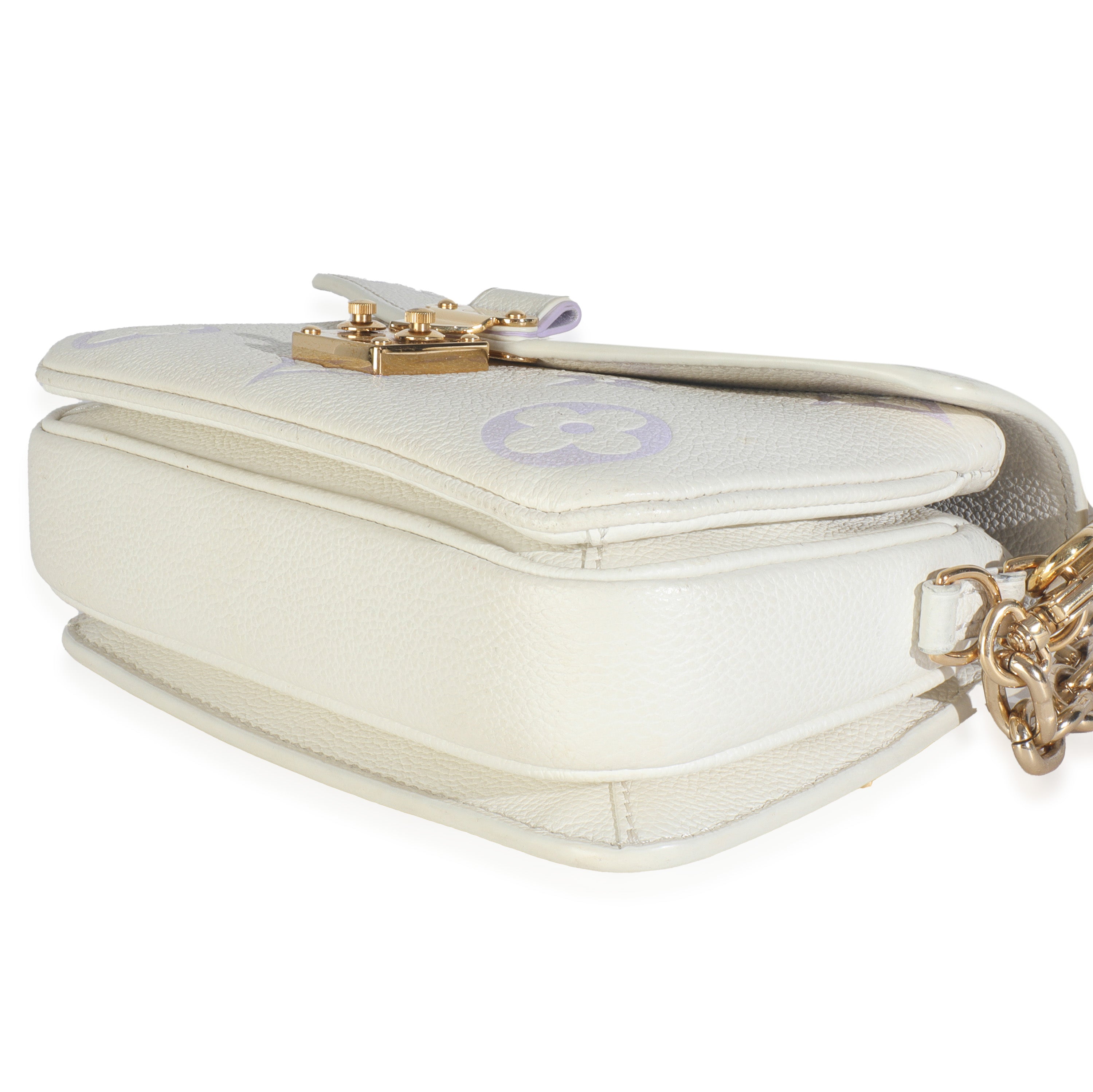 Louis Vuitton Latte Bubble Tea Giant Monogram Empreinte Pochette Metis East West