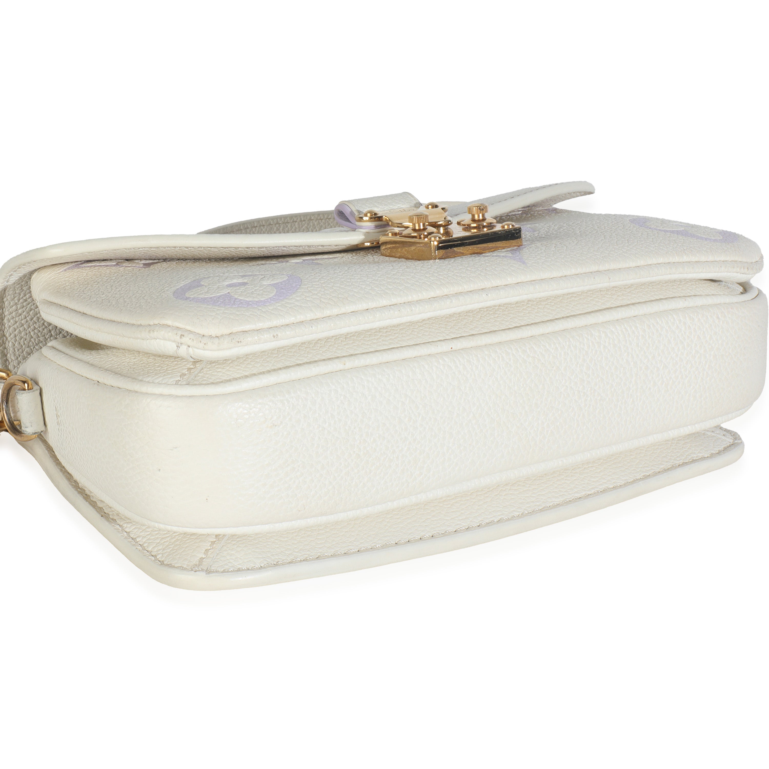 Louis Vuitton Latte Bubble Tea Giant Monogram Empreinte Pochette Metis East West
