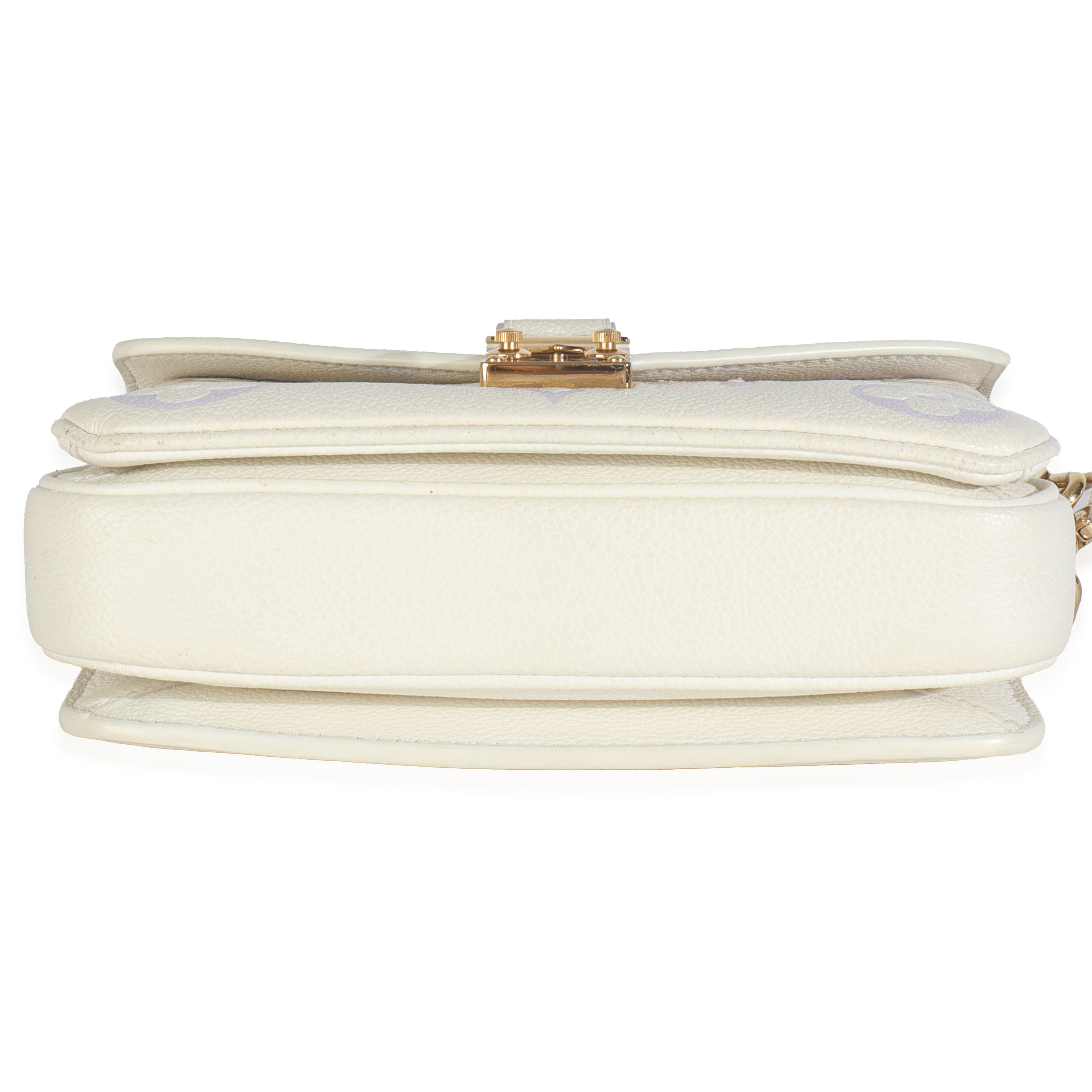 Louis Vuitton Latte Bubble Tea Giant Monogram Empreinte Pochette Metis East West