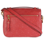 Louis Vuitton Scarlet Monogram Empreinte Pochette Metis