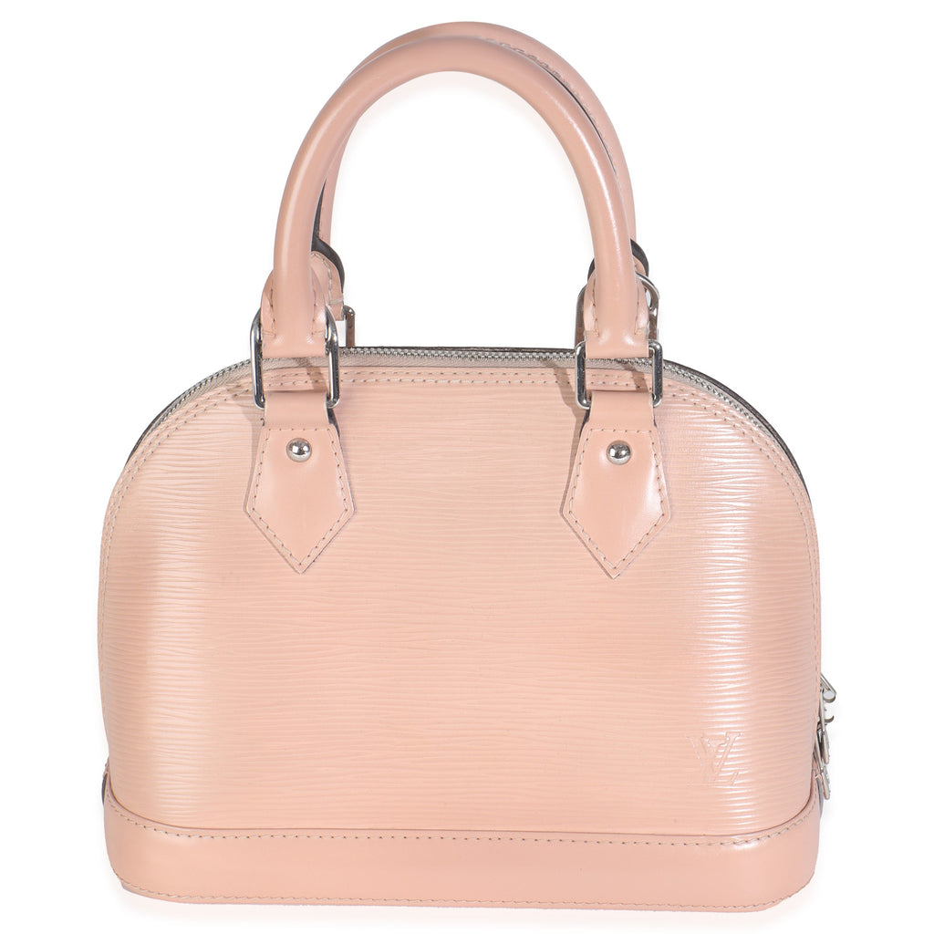 Louis Vuitton Rose Nacre Epi Alma BB