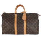 Louis Vuitton Monogram Canvas Keepall 45