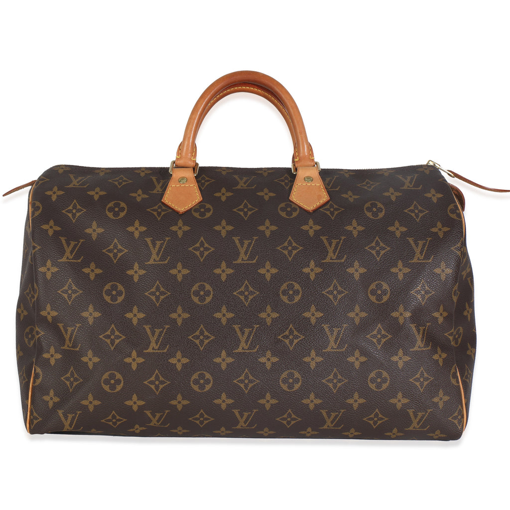 Louis Vuitton Monogram Canvas Speedy 40